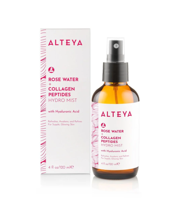 Alteya Rose Water & Collagen Peptides Hydro Mist 有機膠原勝肽玫瑰花水 120ml