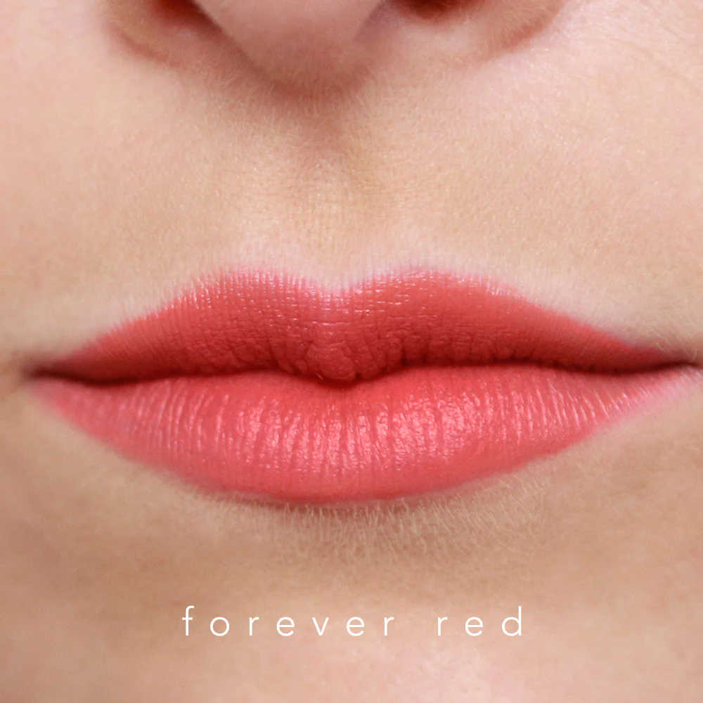 Jane Iredale 玫瑰變幻唇膏 1 + 2 套裝 Just Kissed ® Forever RED (Christmas Edition) Xmas Edition:圖片 3