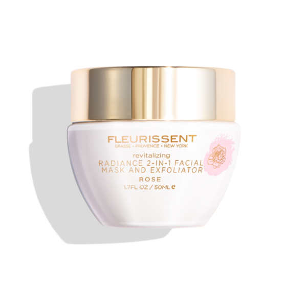 Fleurissent Rejuvenating ROSE 2-in-1 Facial Mask & Exfoliator 玫瑰煥活2合1溫和去角質面膜霜 1.7oz