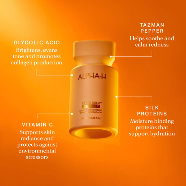 Alpha-H Liquid Gold with Vitamin C 維C黃金精華液 (進級版) 100mL：圖片 4