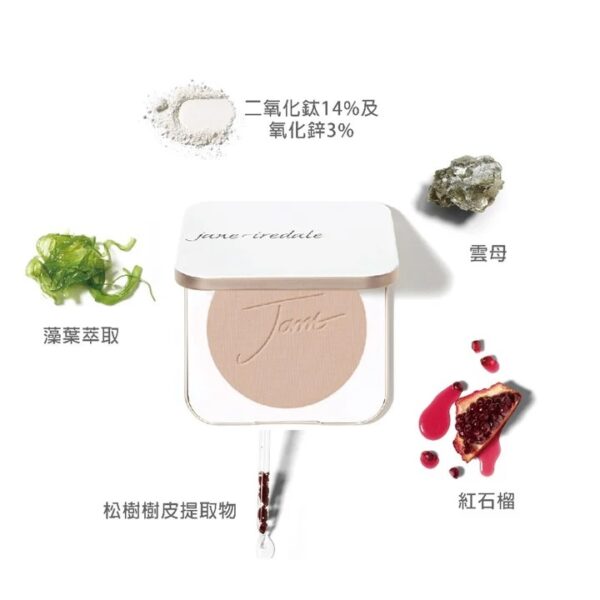 Jane Iredale PurePressed ® Base Mineral Foundation - Refill 四合一礦物質奇幻粉餅 SPF20- 補充裝：圖片 2