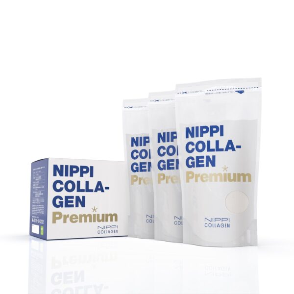 Nippi collagen premium 升級健康版膠原蛋白肽 ( 每盒100g x3包 )