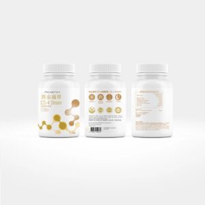 Be A Better U BCordyceps CS-4 Strain 黃金蟲草 CS-4 滋補膠囊 60粒