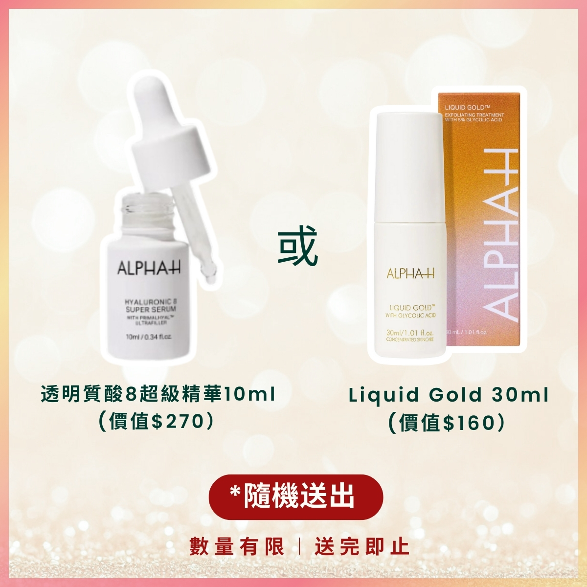 ALPHA-H 隨機送出禮物
