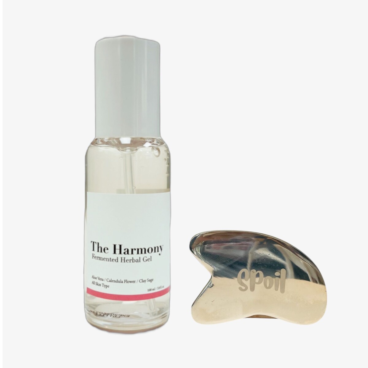 Spoil 水光修復全效凝膠 x Spoil 黃銅刮痧板